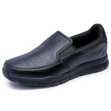Imagem de Skechers Tênis masculino Nampa-Groton Food Service, Preto, 45