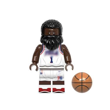 Imagem de Boneco Jogador Basquete Blocos De Montar