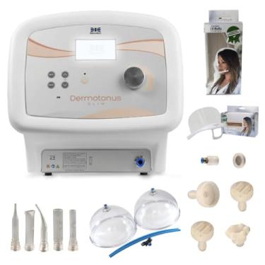 Imagem de Dermotonus Slim, Aparelho de Vacuoterapia Profissional com Bomba e Máscara Clear, Ibramed