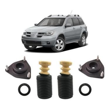 Imagem de Kit 2 Batente Coxim Dianteiro Airtrek 2003 2004 2005 2006 07 - Qualyki