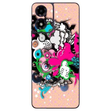 Imagem de Capa Adesivo Skin104 Verso Para Motorola Moto G24 - KawaSkin