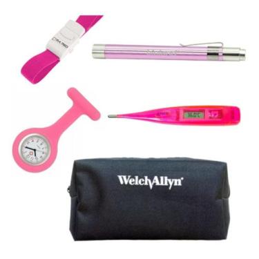 Imagem de Kit Acadêmico De Enfermagem Completo Relogio Lapela, Garrote, Lanterna