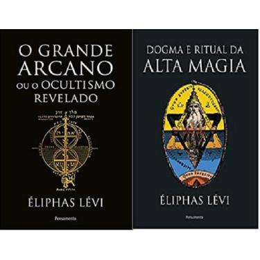 Imagem de Kit 2 Livros Eliphas Levi Grande Arcano + Dogma Ritual Magia - PENSAME