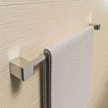Imagem de Porta Toalha De Banheiro 90cm Aço Inox 304 C-T90 - PERFIL CASA