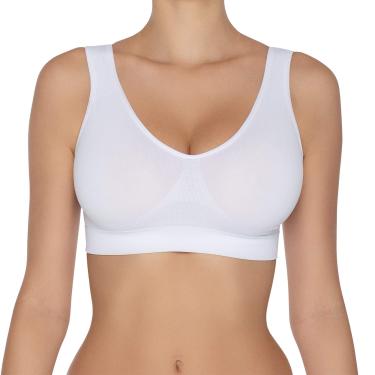 Imagem de Top Hanes Alças Largas sem Costura 5762 Branco - M