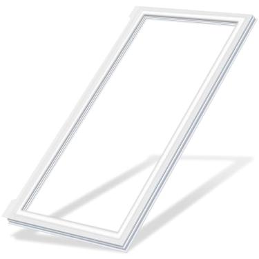 Imagem de LXun Upgrad DA97-05253S Junta de porta de geladeira compatível com Sam-sung 25 pés cúbicos 4 portas vedação de porta francesa de porta de geladeira peça de substituição 3971681 AP5587520 SMGDA97