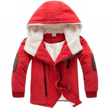 Imagem de Jaqueta Infantil Menino Rigoroso Casaco Inverno Parka Puffer - anjo da