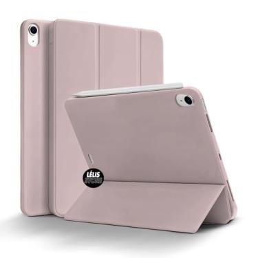 Imagem de Capa Case Anti Impacto Para iPad 10 10.9 10th Geração e iPad 11th 2025 Chip A16 com função sleep e suporte Com Compartimento Para Pencil Caneta Tampa Magnética PREMIUM (ROSE)