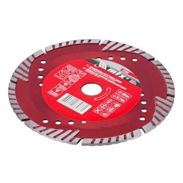 Imagem de MTX Disco de Corte Diamantado Segmentado 180 x 2,4 x 22,2 mm – Linha Premium Turbo para Pedra, Concreto e Alvenaria