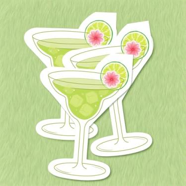 Imagem de JeVenis Guardanapos Margarita Mexicana Festa de Solteira Mexicana Suprimentos de Cacto Cinco de Mayo Tequila Cocktail Talheres Decoração de Aniversário de 21 Anos