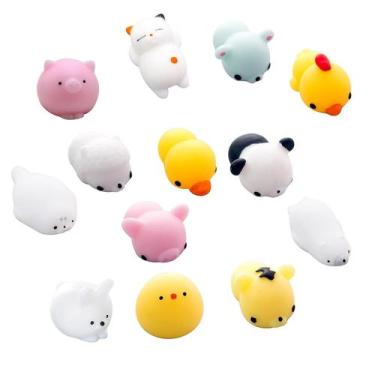 Imagem de 13pack Cute Animal Toys Conjunto de alívio de estresse Slow Rising Fid