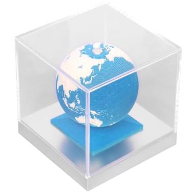 Imagem de KHZSPP Calendário 3D 2025, calendário criativo de mesa, bloco de notas 3D, calendário de mesa com luzes de LED, escultura de calendário de arte, escultura de papel faça você mesmo, decoração de mesa