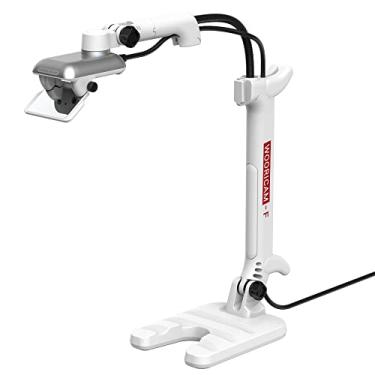 Imagem de WOORICAM Câmera de documentos USB 401-F e webcam, 8MP Ultra HD, foco automático, microfone embutido, foto de fechamento de 3 cm, ensino on-line e aprendizado remoto para alunos.