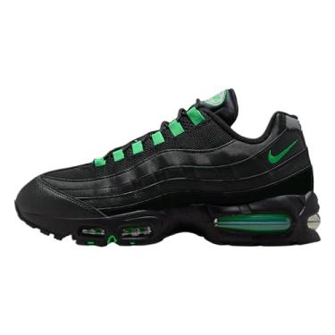 Imagem de Nike Tênis masculino Air Max 95 "Big Bubble (preto/preto/cinza pérola/verde choque), Preto/Preto/Cinza Pérola/Verde Choque, 10.5