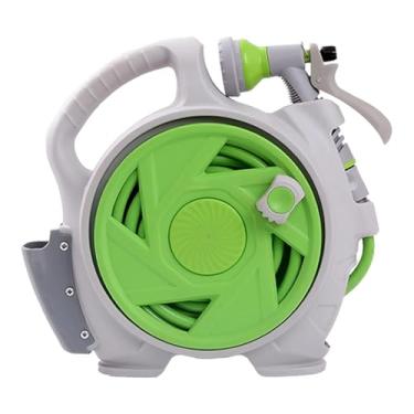 Imagem de Whtkoph Carrinho para Mangueira de Jardim, Suporte para Mangueira, Resistente Ao Desgaste, Conjunto Prático para Irrigação de Jardim, Mangueiras Telescópicas, Verde, Tamanho real