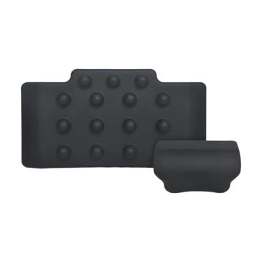 Imagem de MotiveTech Almofada para Encosto Do Porta-malas, Almofada para Porta-malas Traseiro, Encosto Confortável para Passageiro em PU Preto para Dirigir, Style C