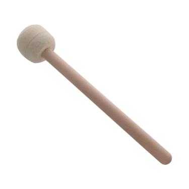 Imagem de oshhni Baqueta de percussão para tambor, 32,5 cm, com cabo de madeira, para caixa, performance solo em palco