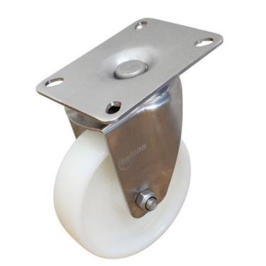 Imagem de Rodizio inox 5 pol. giratório placa Sem freio 170 kg - Colson
