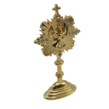 Imagem de Enfeite Pedestal Espírito Santo Mesa Painel Carro 6 cm - FORNECEDOR 23
