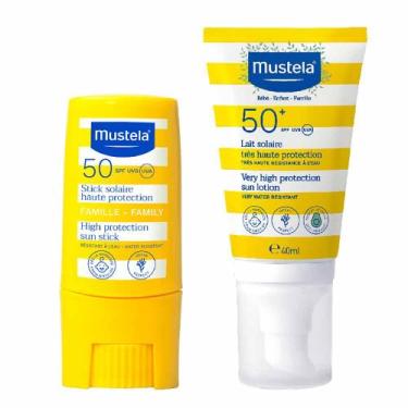 Imagem de Mustela Solaire Haute Protection Kit - Protetor Solar Infantil Fps50+ 