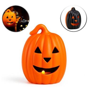 Imagem de Enfeite Halloween: Mini Luminária LED Abóbora Dual (1 Und) - YA Varied
