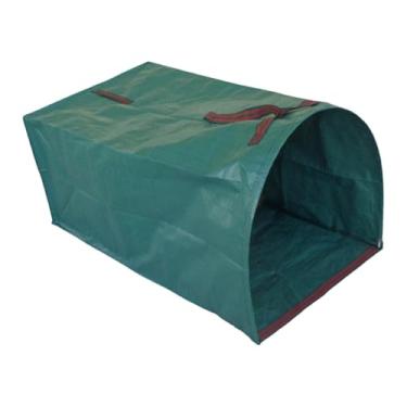 Imagem de IEUDNS Pá de lixo tipo saco de jardim, ferramenta de de resíduos de gramado, recipiente de folhas para corte de grama, de folhas e plantio, 150l 59x58x44cm