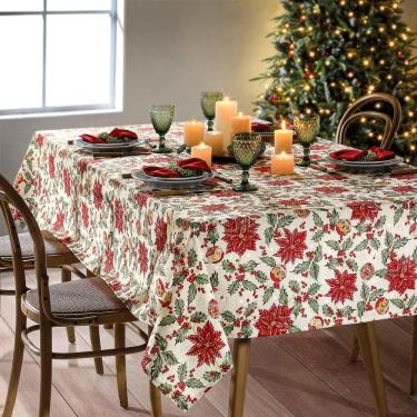 Imagem de Toalha de Mesa 8 Lugares Dohler Celebra Natal 106 160x240cm