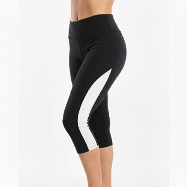 Imagem de Calça Legging Capri Corsário Dry Feminina Academia Fitness - bellafitn