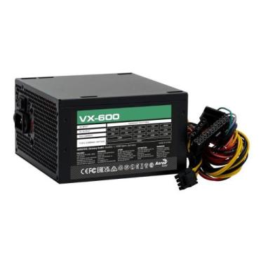 Imagem de Fonte Atx Aerocool 600W Vx-600 Sem Cabo