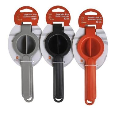 Imagem de Espremedor de Limão Com Alça Plástico Resistente 22cm Purus, VERMELHO