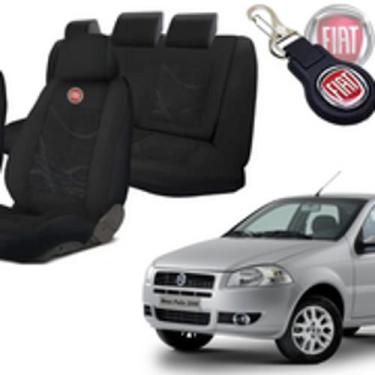 Imagem de "Kit Premium Fiat Palio 05-10 c/ Capas, Volante e Chaveiro" - Ferro Te