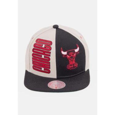 Imagem de Boné Mitchell & Ness Aba Reta Chicago Bulls Masculino-Masculino