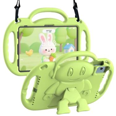 Imagem de VICVOL Capa para iPad (verde-claro, iPad (A16) 11ª/10ª geração e Air/Pro 11 e Air 4/5)