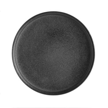 Imagem de Prato de jantar de cerâmica, pratos de servir mais fortes, prato de sobremesa inquebrável, pratos redondos com bordas labiais, restaurante doméstico