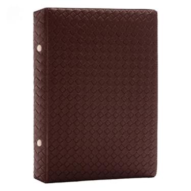 Imagem de ALBUM DE FOTO 15X21 DIFERENTE TRANÇADO MODERNO JOVEM (100,TRANÇADO-MARROM)