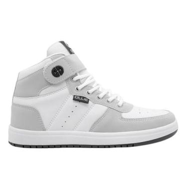 Imagem de Tênis Ollie Alpha Cano Alto Cinza Gelo, Cinza, 41, Unissex