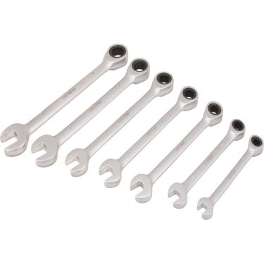 Imagem de Jogo chave combinada c/ catraca 8-19mm vanád. c/ 7 pç Vonder