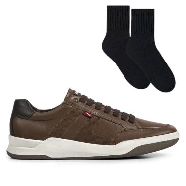 Imagem de Kit Sapatênis Ferracini Wind Masculino + Par De Meia