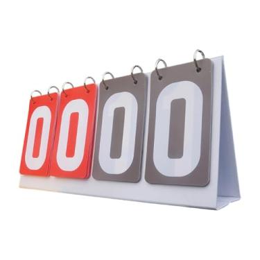 Imagem de Deevoka Placa de Pontuação Flip Score Board Placa de Pontuação para Futebol Americano Ao Ar Livre Beisebol