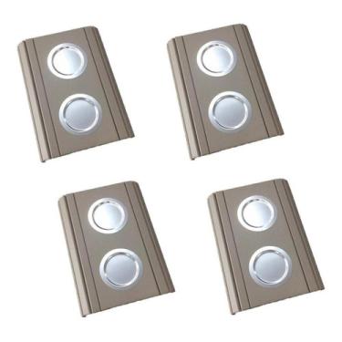 Imagem de Kit 04 Esteira Laqueada Sofá Copo Nude