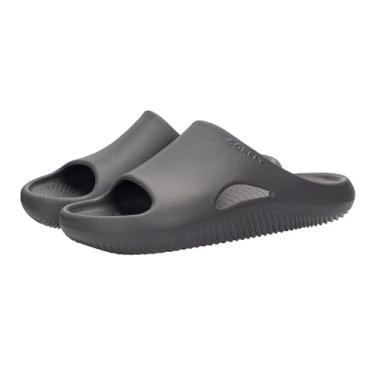 Imagem de CORFLY Chinelo Masculino Ortopédico de EVA Confortável Leve e Respirável Maciez de Nuvem para Casa Dia a Dia e Praia (Grafite, Adulto, 37, Faixa Numérico, BR, 38, M)