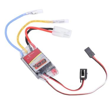 Imagem de SPYMINNPOO Motores Escovados Rc 60a, Controlador Eletrônico de Velocidade Esc Escovado para Atualização de Rastreador de Barco de Carro Rc
