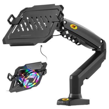 Imagem de Suporte Articulado para Notebook Pistão a Gás NB-F80 + Bandeja NBH-8RG