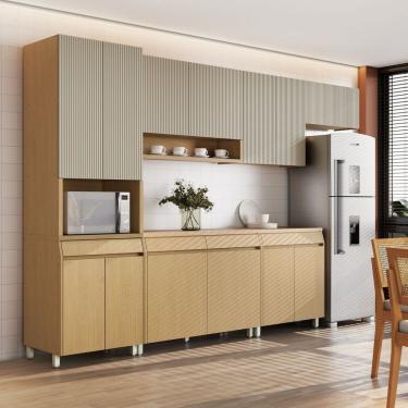 Imagem de Cozinha Completa 6 Peças Simone Mendes Carvalho-greige