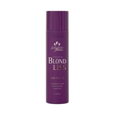 Imagem de Alinhamento Capilar Semi Definitiva Blond Liss 1 L Matizador - Amazon 