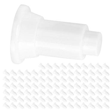 Imagem de AYNEFY Pés de Suporte de Placa de Isolamento de PVC Ajustáveis ​​de 100 Unidades para Aquário, Recursos à Prova d'água, Base Estável para Fácil Limpeza de Resíduos de Peixes, Adequado para Vários