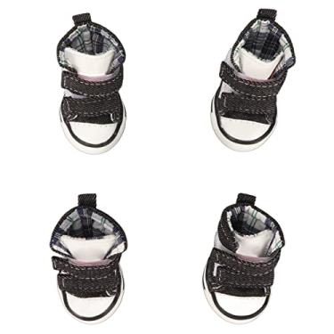 Imagem de Acouto Sapatos para Cães Pequenos Sapatos para Cachorros Fashion Todos Respiráveis ​​antiderrapantes para Animais de Estimação Esportivos para Cães Pequenos Botas e Protetores para (3 Tamanho)