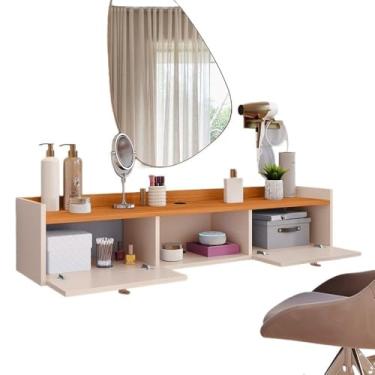 Imagem de Penteadeira Camarim MakeUp Maquiagem Suspensa(VEGAS OFF/C