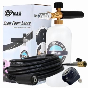 Imagem de Mangueira 10M Engate Bico Multi Snow Foam Lavadora Para Wap
