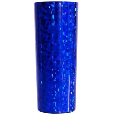 Imagem de COPO LONG DRINK 350ML - HOLOGRÁFICO AZUL